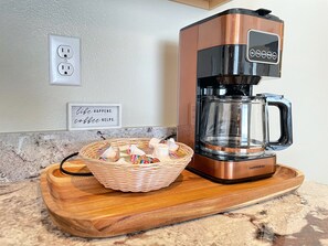 Kaffe och/eller kaffebryggare