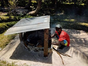 Enceinte de l’hébergement