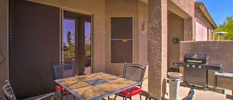 Golf Canyon Vacation Rental | 3BR | 3BA | Stairs Required for Access