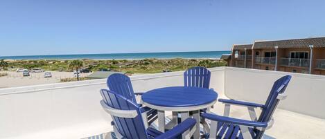 St. Augustine Beach Rentals Rooftop Balcony