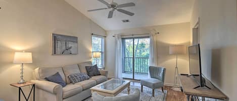 Pawleys Island Vacation Rental | 2BR | 2BA | Stairs Required | 960 Sq Ft