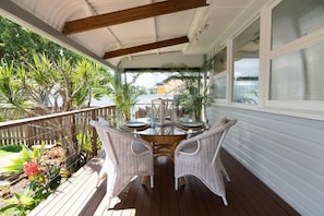 Outdoor dining