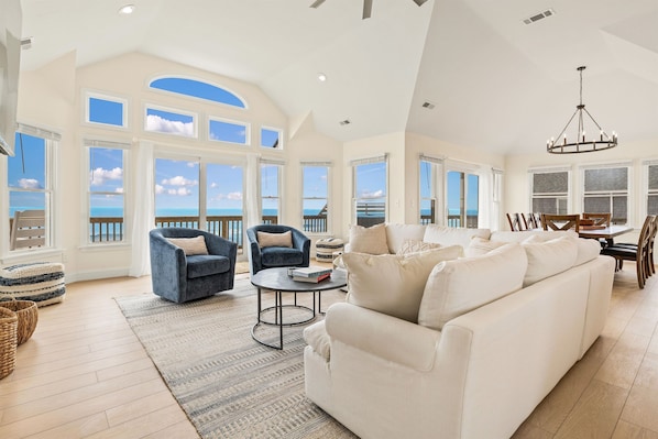 Panoramic ocean views