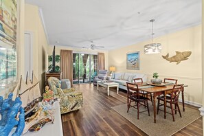 Plenty of space in this living room to gather and spend time together!