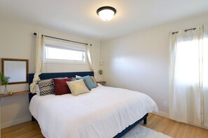 King bedroom on the main floor
