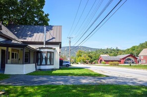 View of Okemo Mountain from the driveway