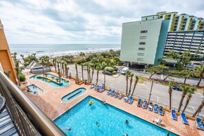 View the Ocean from the Private Balcony!