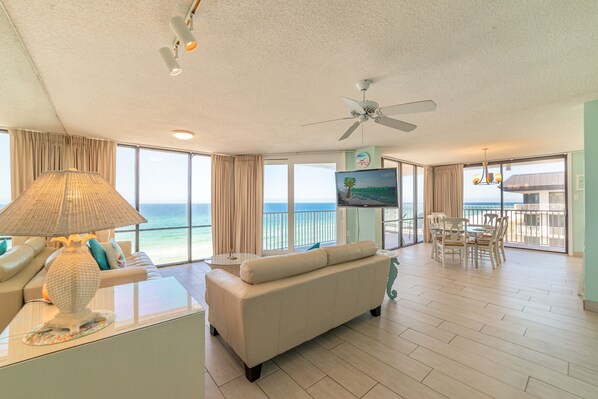 Turquoise Turtle, Edgewater 608L beachfront in beautiful Panama City Beach, Florida.