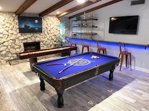 Our game room is sure to be the backdrop of countless fun memories