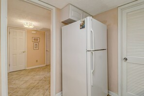 Foyer and kitchen