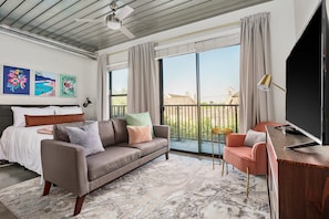 Relax and pamper yourself in this thoughtfully designed, stylish modern living space.