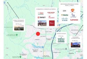The most central location! Just 5 mins to grocery stores, restaurants, fast food, and entertainment.