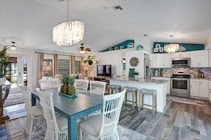 Fresh, crisp and clean spaces
