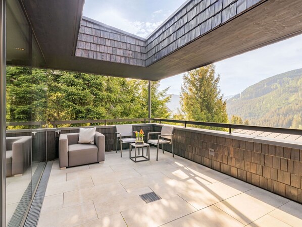 Furniture, Property, Table, Building, Chair, Sky, Architecture, Interior Design, Shade, Wood