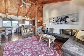 Beautiful vaulted ceilings throughout