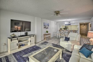 Living Room | Open Floor Plan | Books & Board Games