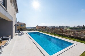 Piscine maison de vacances