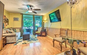 Flooring, Chair, Furniture, Floor, Ceiling Fan