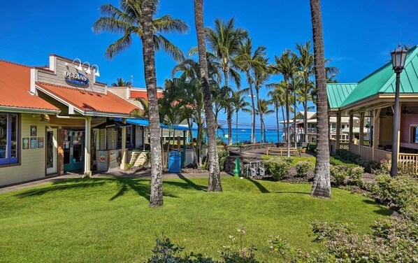 Grass, Outdoors, Building, Hotel, Arbour
