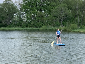 Paddle boarding fun for all 