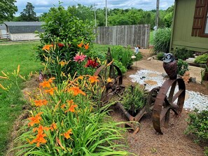 Garden in bloom