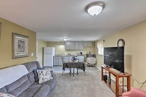 Living Area | 1st-Floor Unit