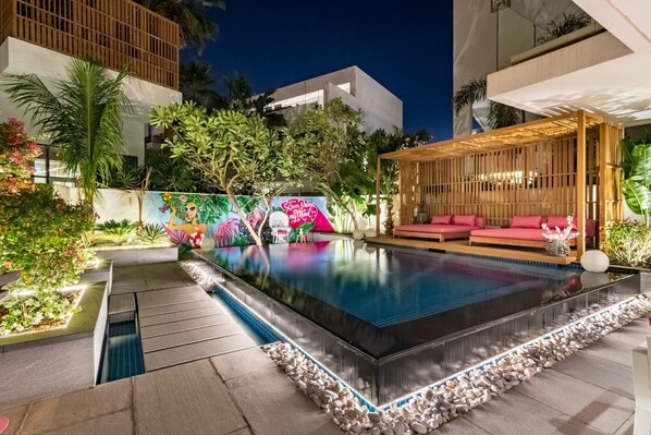 Your private pool and gorgeous garden