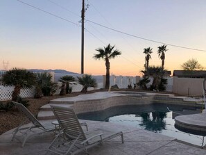 Warm summer nights with this view of the sunset are priceless!