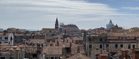 City view from the apartment