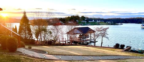 Gorgeous lake and sunset views are a regular thing at Dockside Daze!