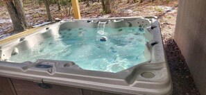 Relax in the hot tub!!