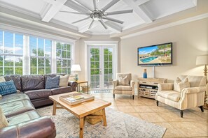 Living Area with a TV for Entertainment