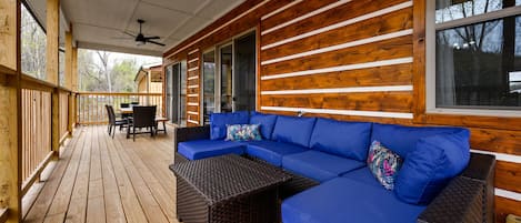 Top deck. outdoor living space