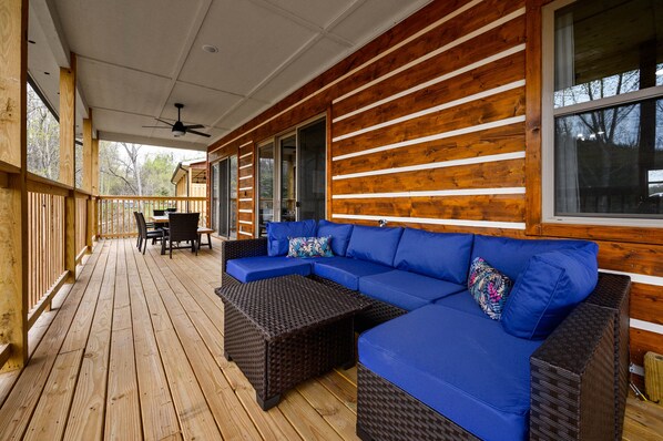 Top deck. outdoor living space