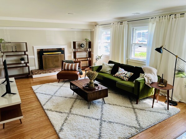 Lower living room