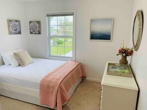 Bedroom #1 with queen bed.