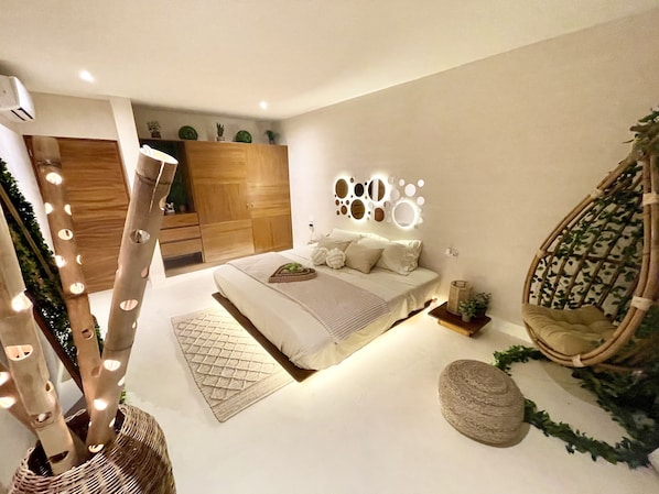 Full view of bedroom
