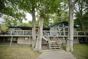 Ranch Style Home with Large Deck | Upper Lawn Area