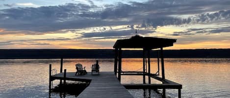 Seneca Lake House | 3 Bed, 2 bath + Seasonal Lakeside Bedroom | Game Room | Private Dock and Boat Lift