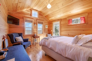 Our bed is the perfect place to rest and recharge during your stay.