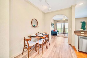 Dining area for shared meals 