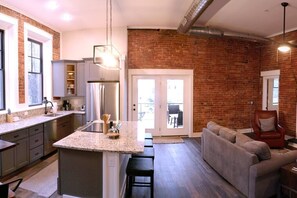 Private Balcony of Kitchen/Living area