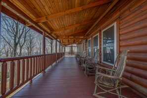 Sit and relax on the front porch