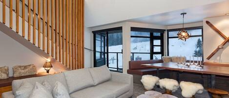 Livingroom with Mountain View