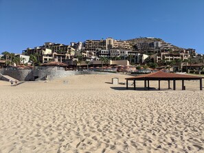 View of the Resort from the beach