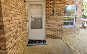 Handicap accessible entrance