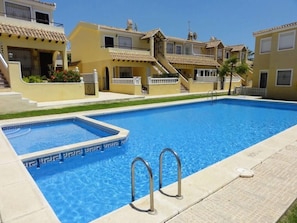 Large communal pool