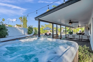 Relax in the Hot Tub