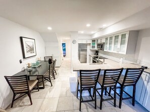 Kitchen (view from living room)