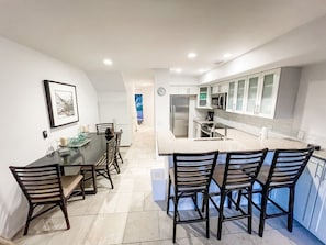 Kitchen (view from living room)